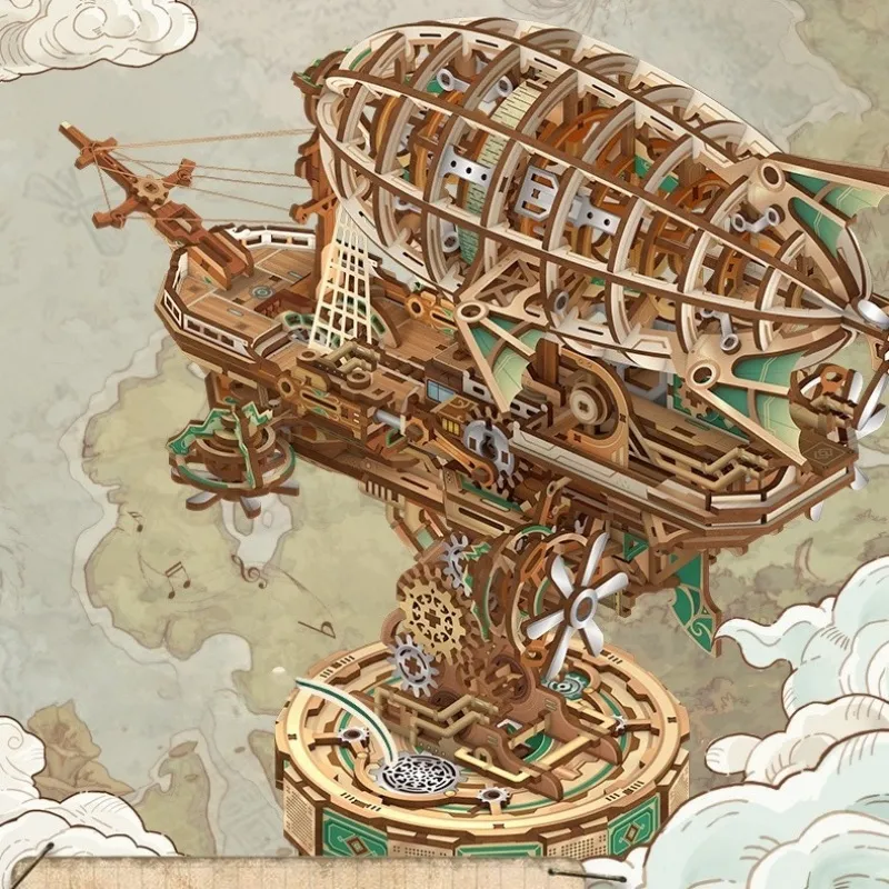 3D Holzpuzzle - Sailing In Fog - Image 5