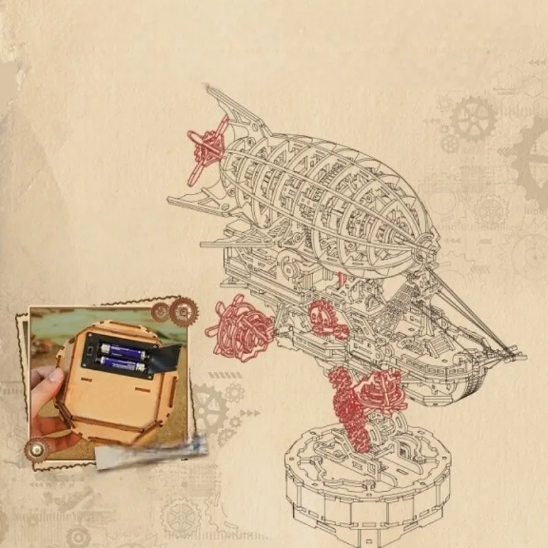 3D Holzpuzzle - Sailing In Fog - Image 6