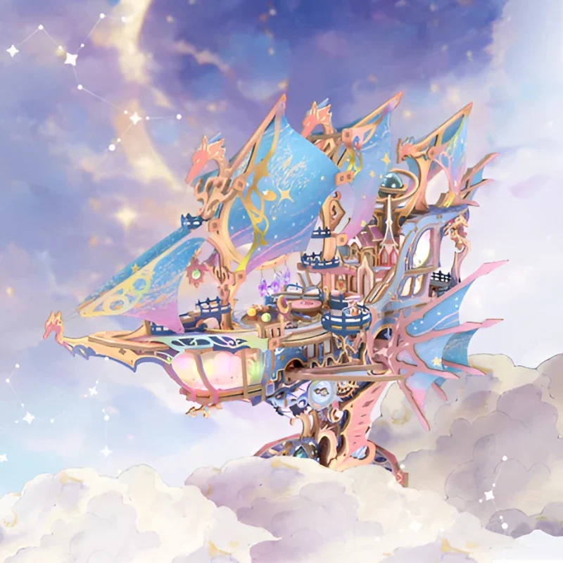 3D Holzpuzzle - Magical Galaxy - Image 5