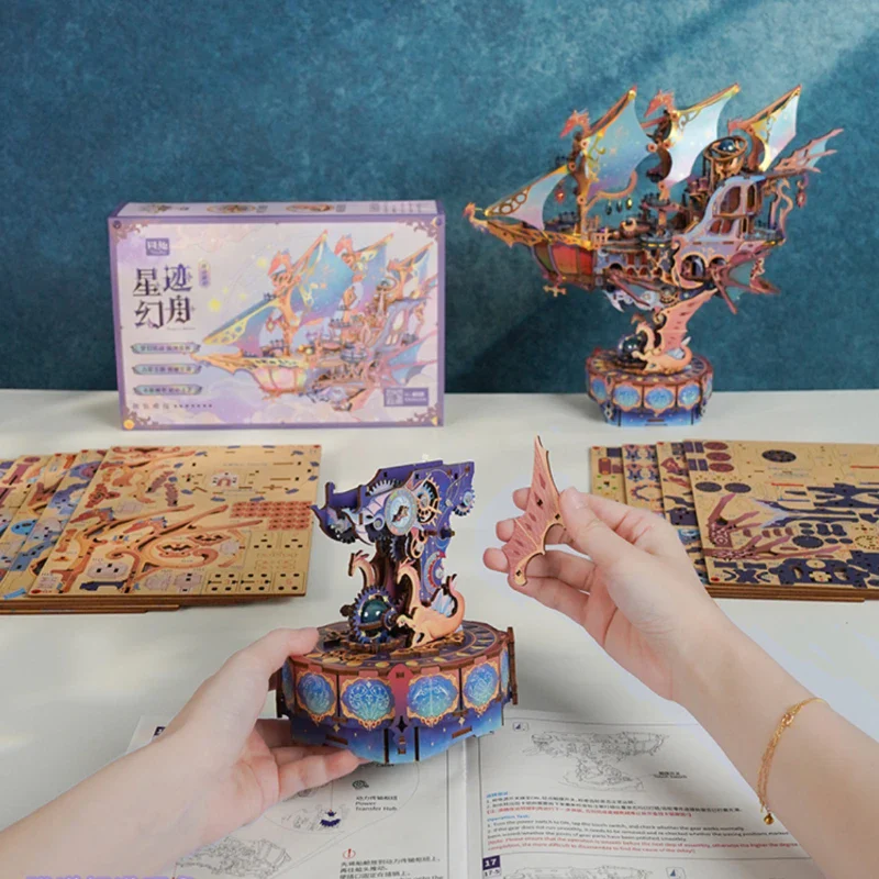 3D Holzpuzzle - Magical Galaxy - Image 7