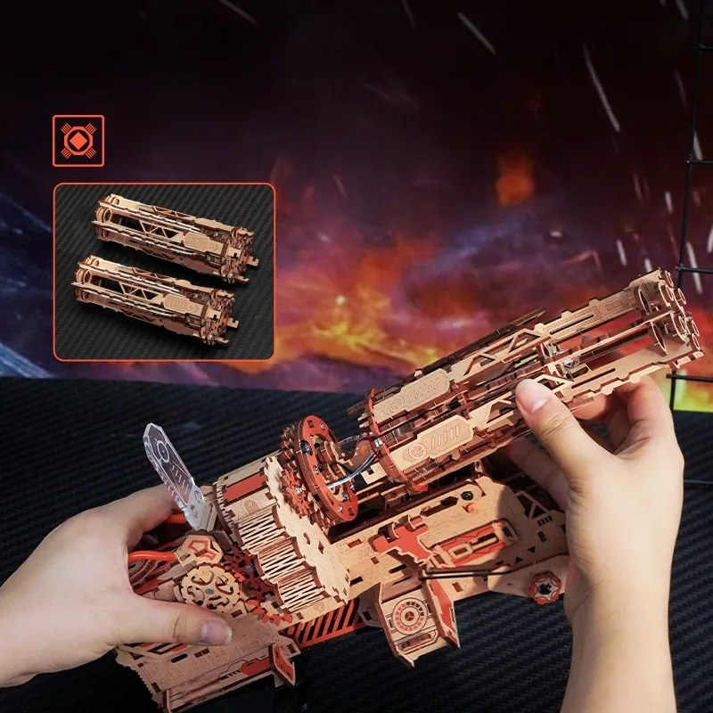 3D Holzpuzzle - Burning Cyclone - Image 4