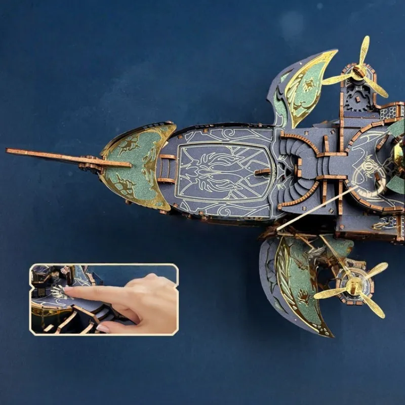 3D Holzpuzzle - Whale Ark Of The Universe - Image 3