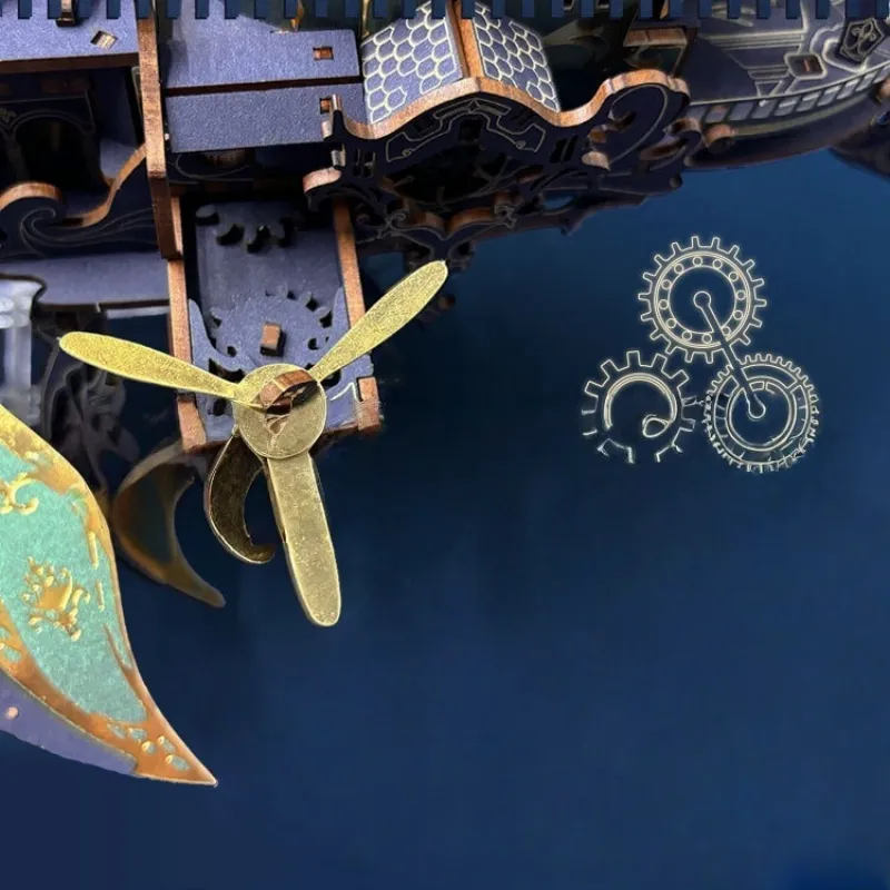 3D Holzpuzzle - Whale Ark Of The Universe - Image 5