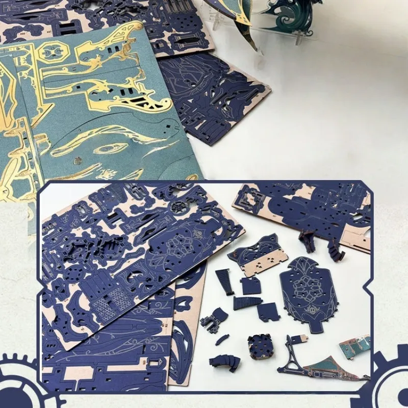 3D Holzpuzzle - Whale Ark Of The Universe - Image 8