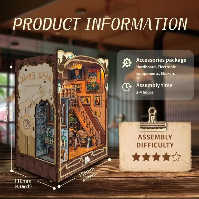 Booknook - Caramel Dreams Cat Café - Image 3