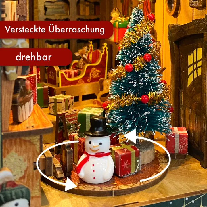 Book Nook - Christmas Jingle Cabin - Image 4