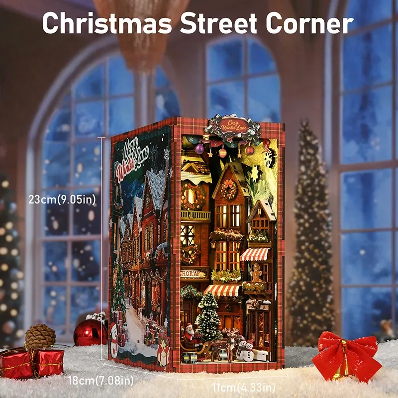 Book Nook - Christmas Street Corner - Image 7