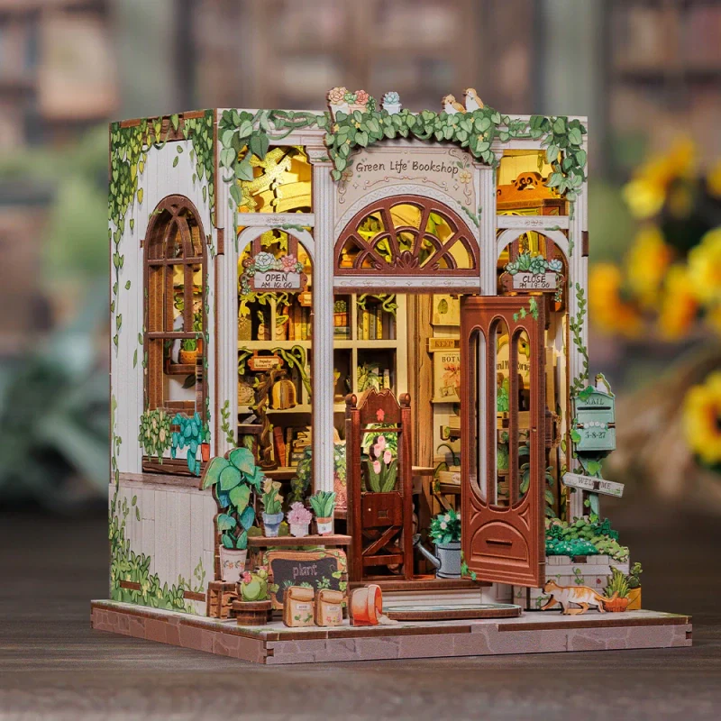 Book Nook Kit - Green Life Bookshop - Image 4