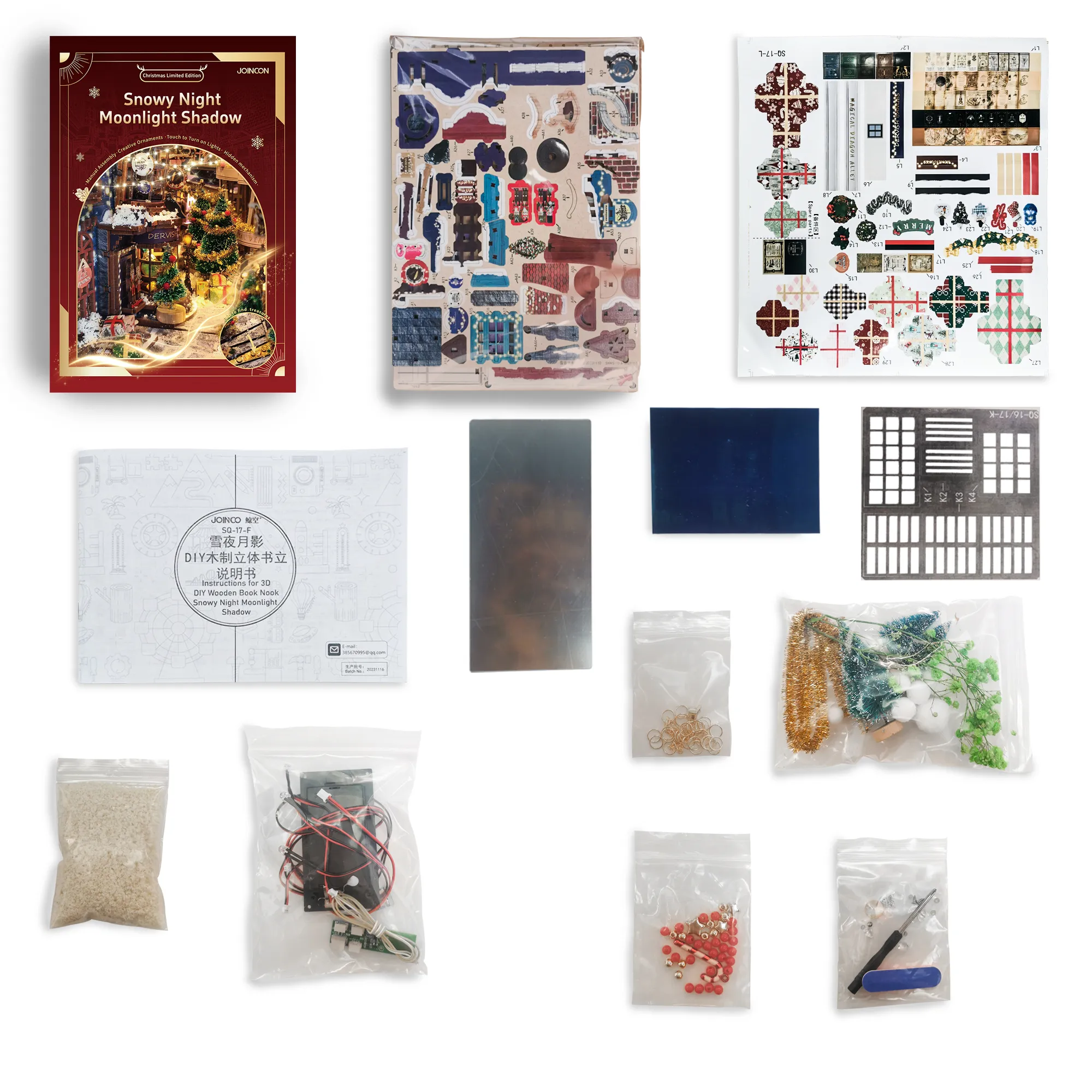 Booknook - Christmas Snowy Night - Image 7