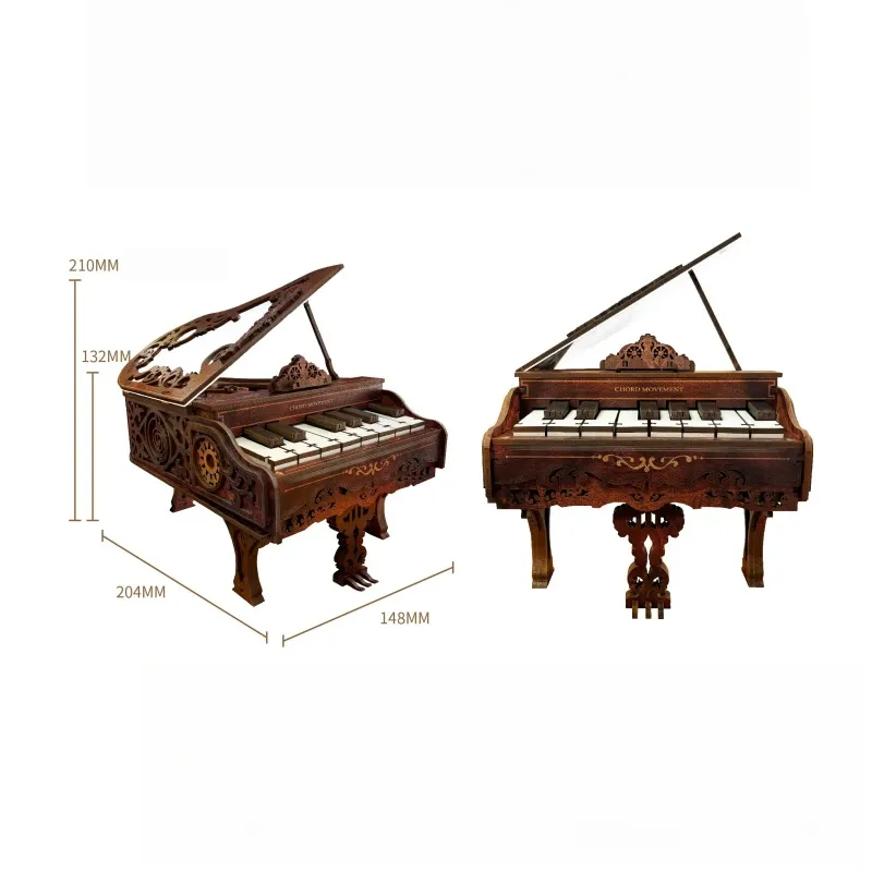 3D Holzpuzzle | Klavier Bausatz - Chord Movement - Image 7