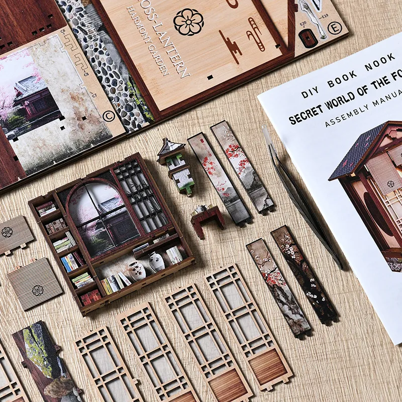 Miniatur Haus Bausatz - Moss-Lantern Harmony Garden - Image 8