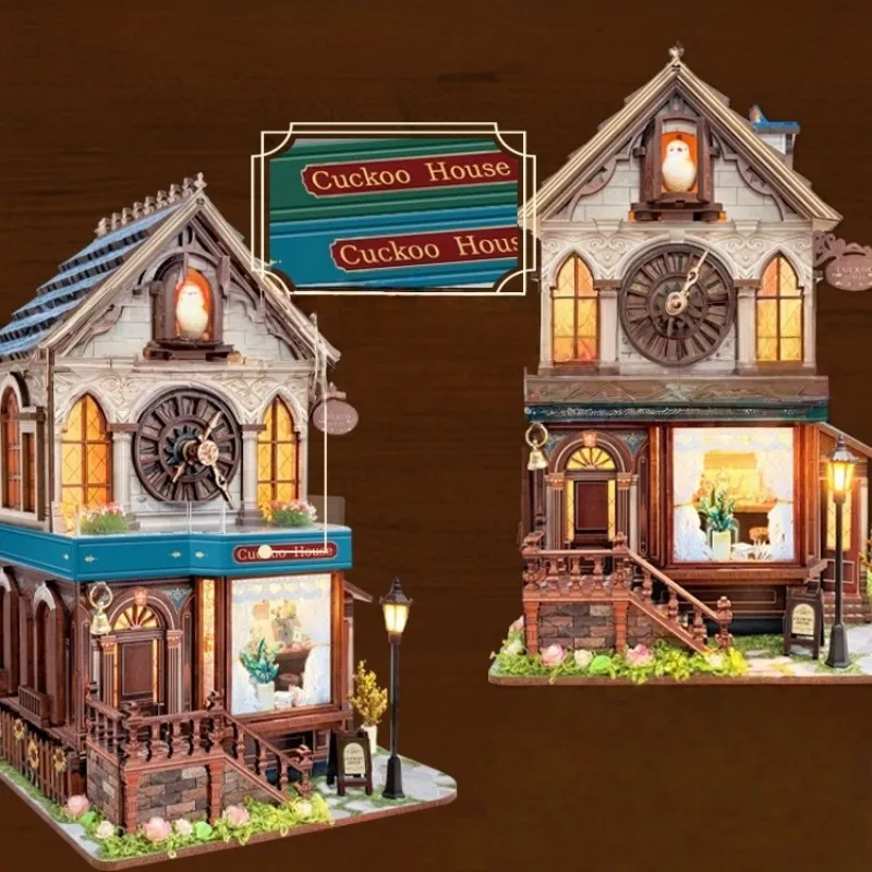 3D Holzpuzzle - Cuckoo House - Image 4