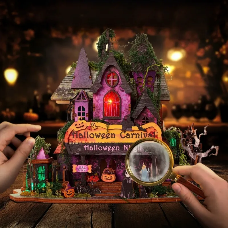 Miniatur Haus Bausatz - Halloween Night - Image 5