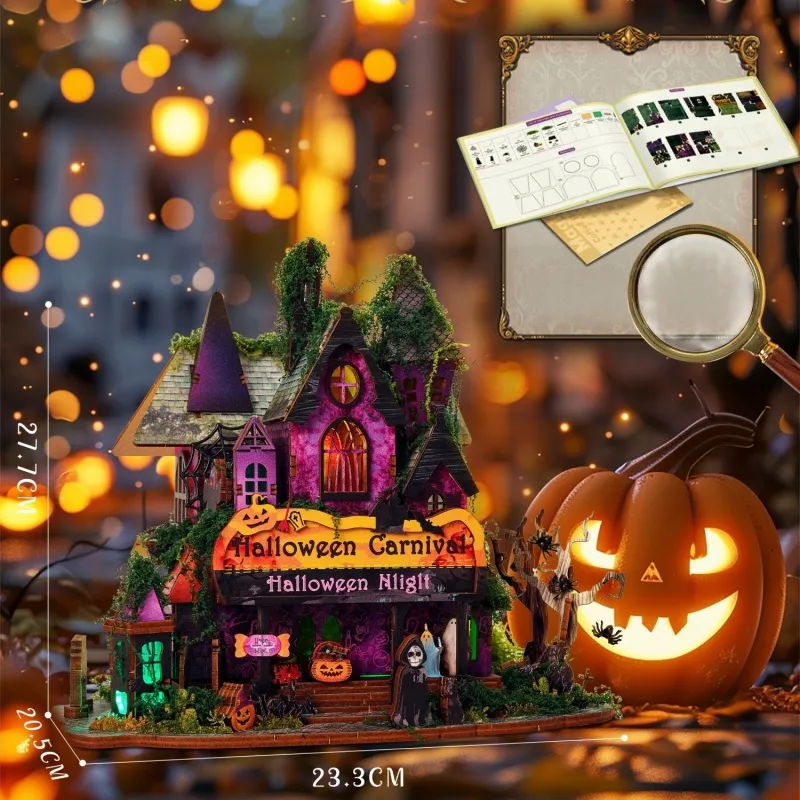 Miniatur Haus Bausatz - Halloween Night - Image 8