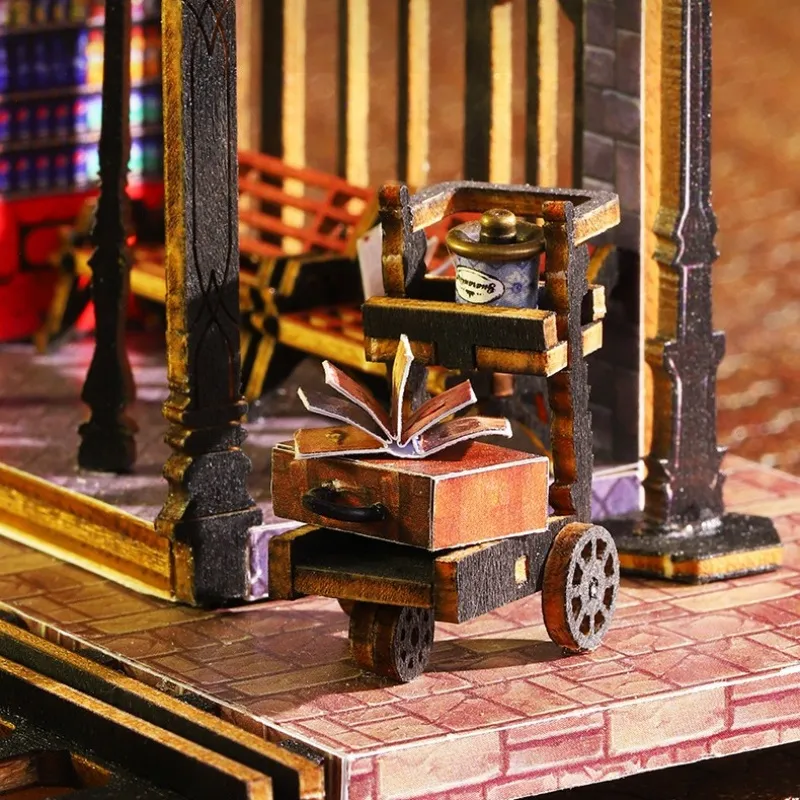 Miniatur Haus Bausatz - Rail Track Secluded City - Image 6