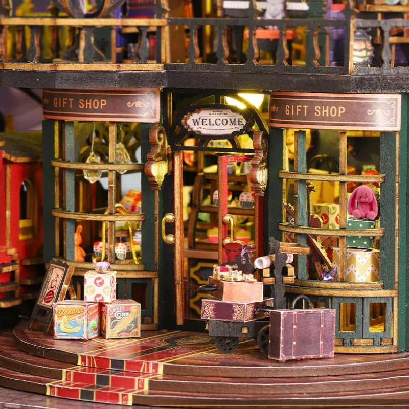 Miniatur Haus Bausatz - Rail Track Secluded City - Image 7